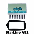Стекло + жк экран брелка сигнализации StarLine A91.ДОСТАВКА ИЗ РОССИИ