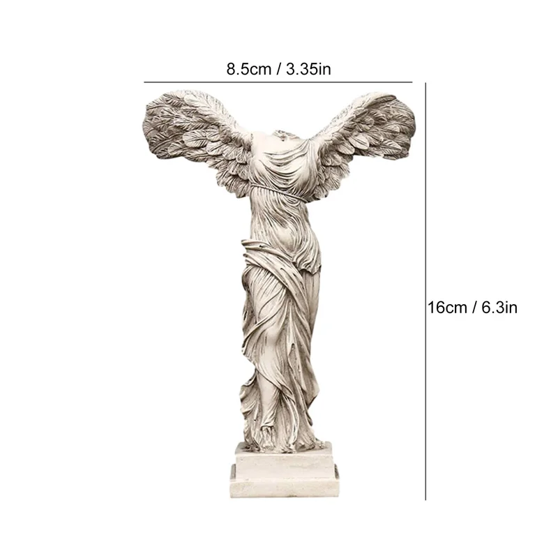 

European Victory Goddess Figures Sculpture Resin Crafts Home Decoration Retro Abstract Goddess Statues Ornaments Business Gifts