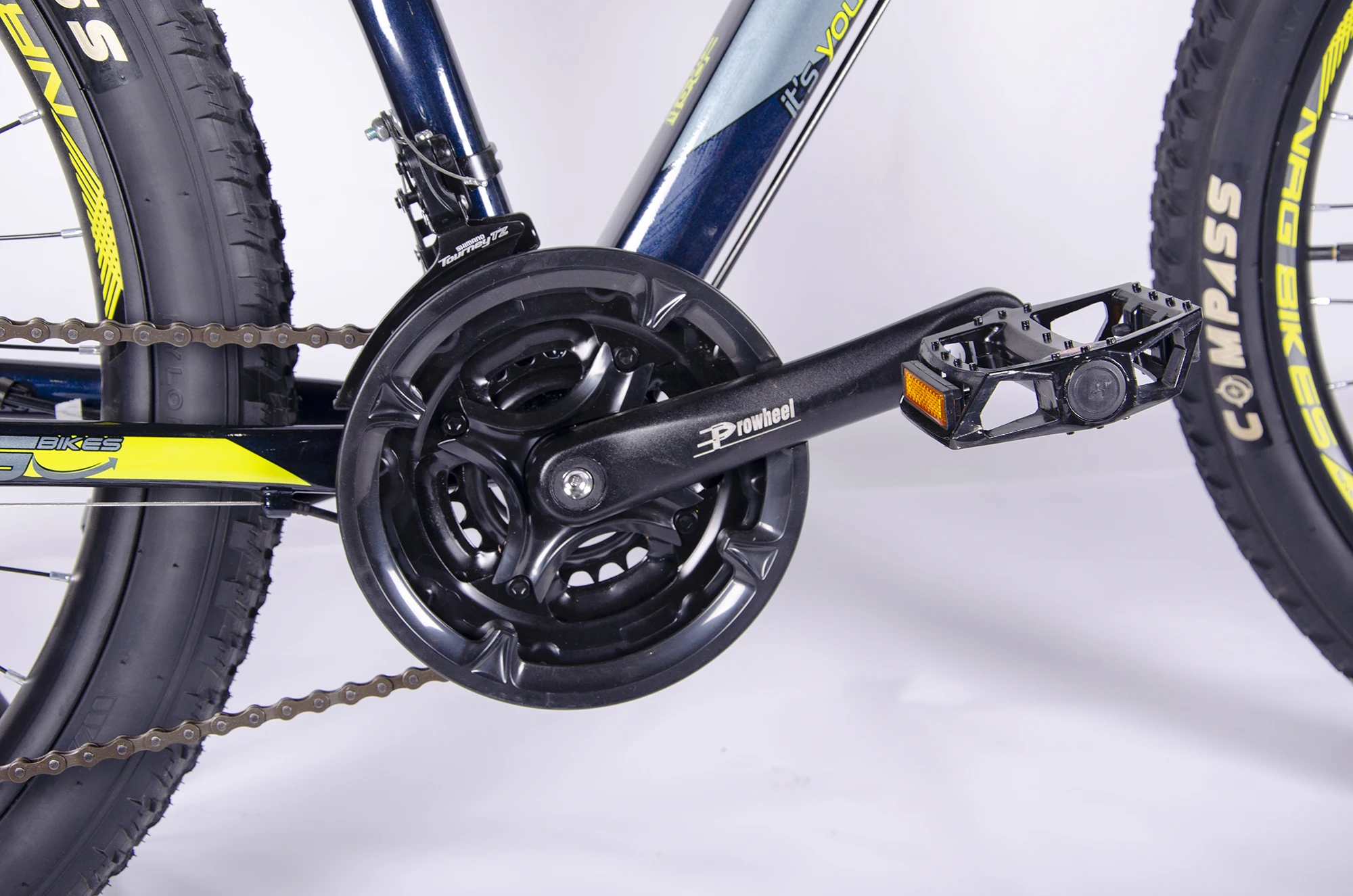Fat-bike велосипед NRG Bikes Shark Al 27.5&quot black-gray-green