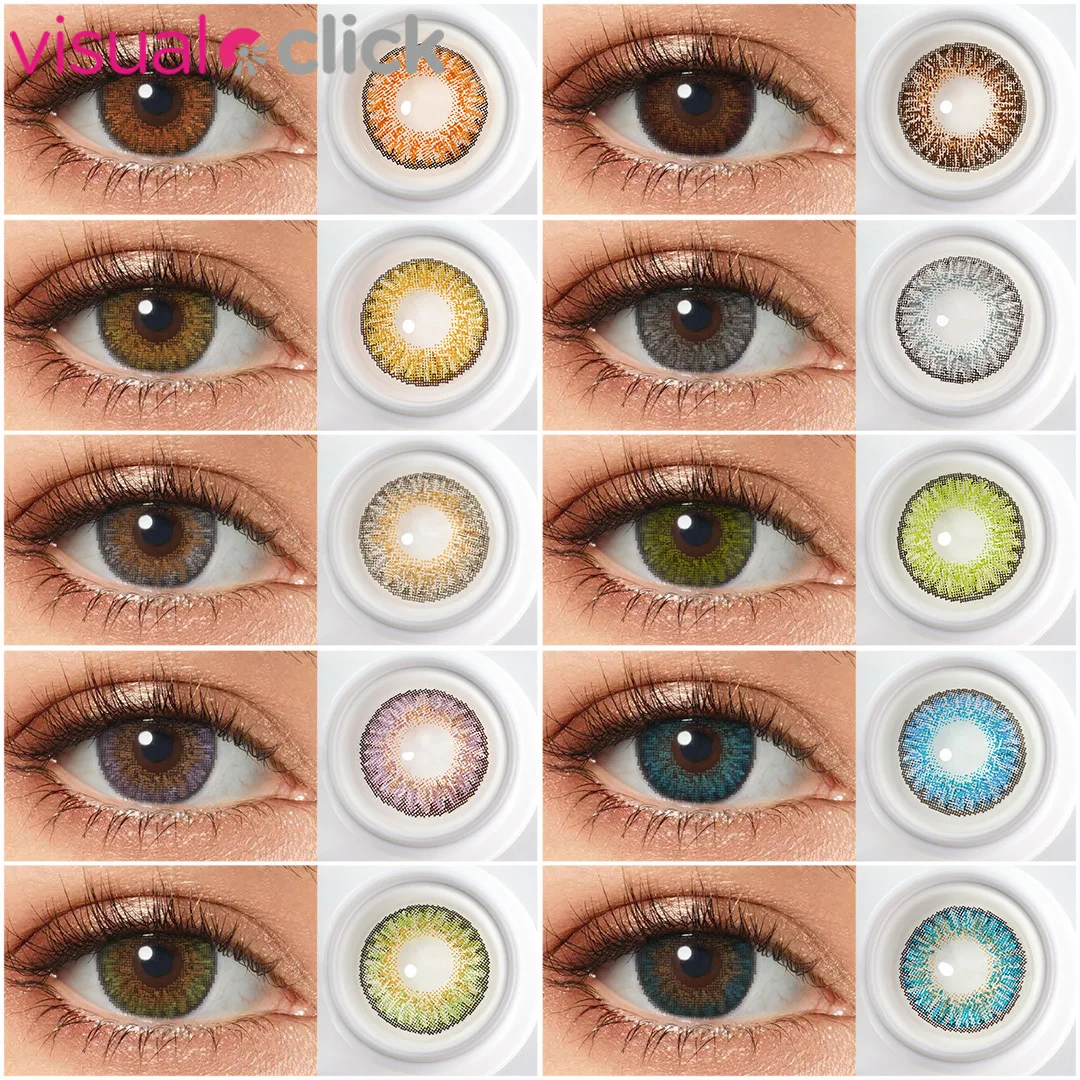 Цветные контактные линзы ed для глаз натуральные с цветными контактными линзами