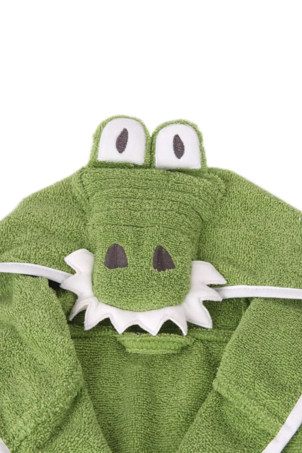 

2021 100% Cotton Animal Figure Hooded Kids Bathrobe Soft Water Absorbent Quality Shower Children Unisex Elegant Turkey Designer