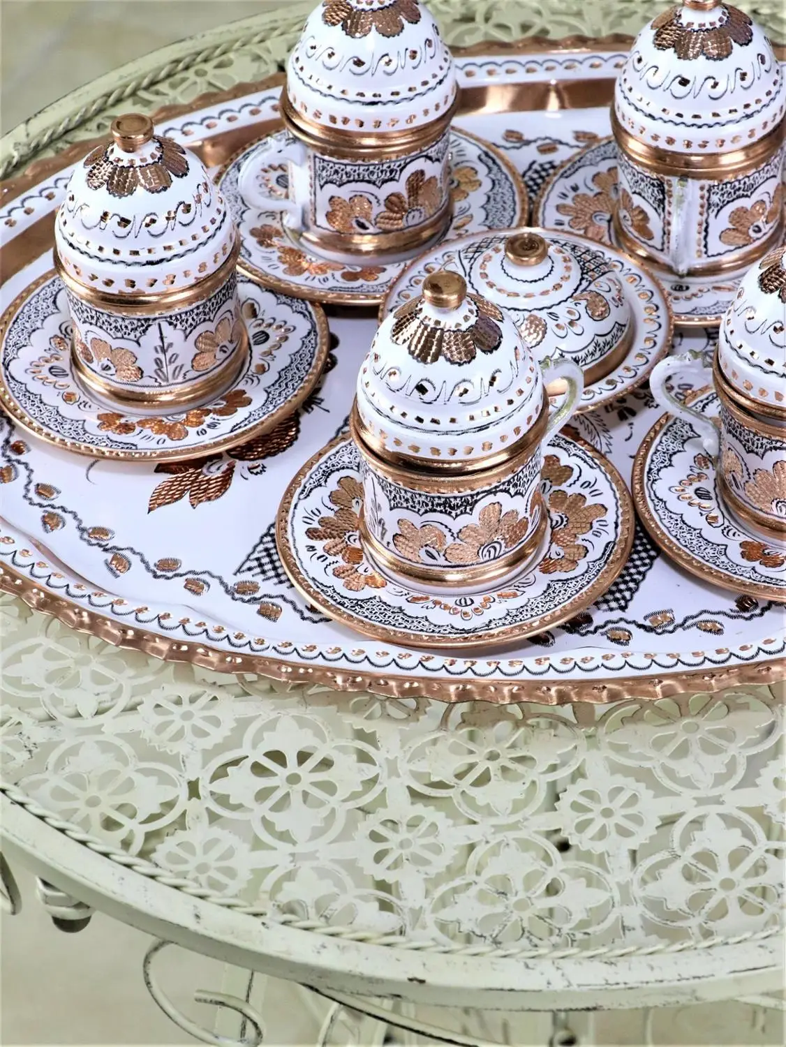 

Gl iek Royal Bakr Kahve Takm (1310)