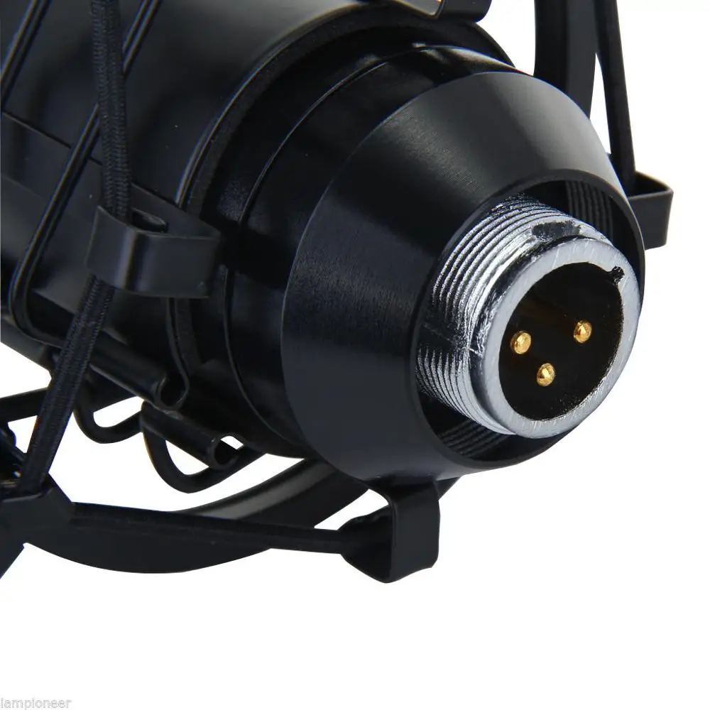 Конденсаторный микрофон для домашней звукозаписи студийный динамический +