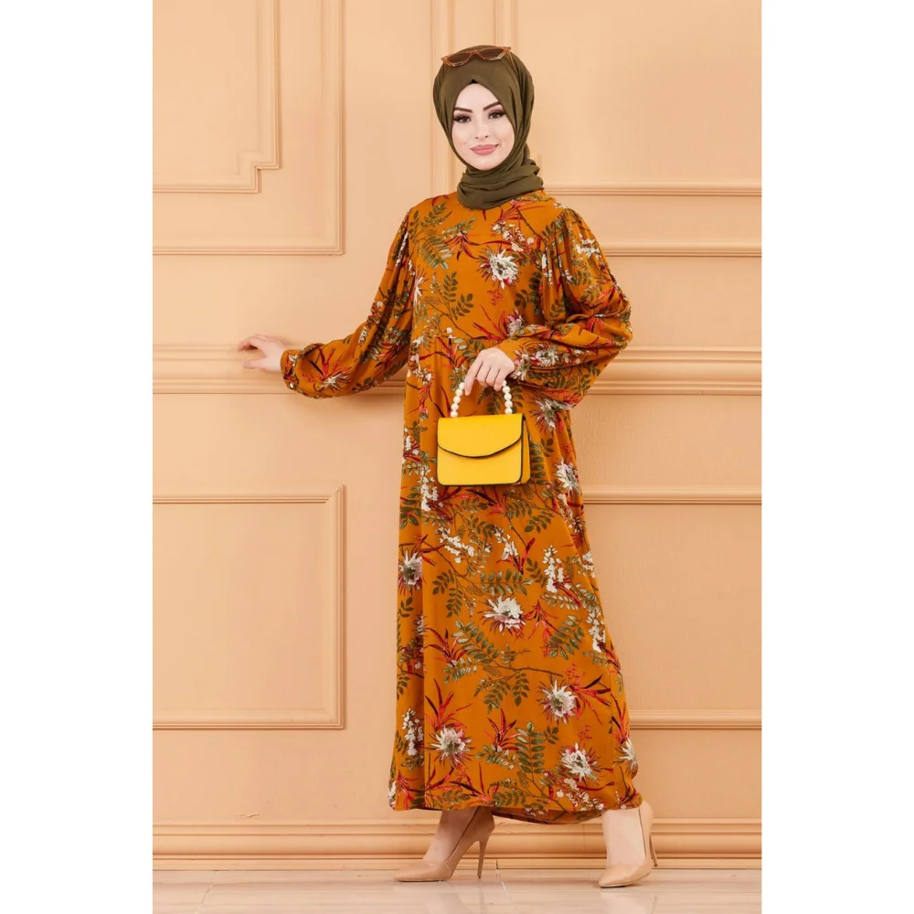 2022 Season Hijab Dress is Turkish Product Trend Fast Delivery abaya ramadan muslim dress women abayas modest clothing ramadan d