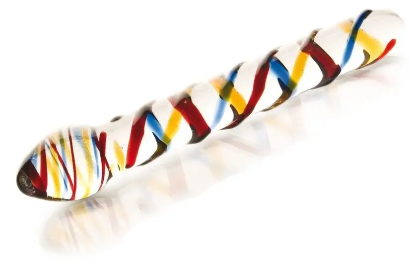 Стеклянный фаллос с гладкой головкой 25 см.|Фаллоимитаторы и страпоны| |