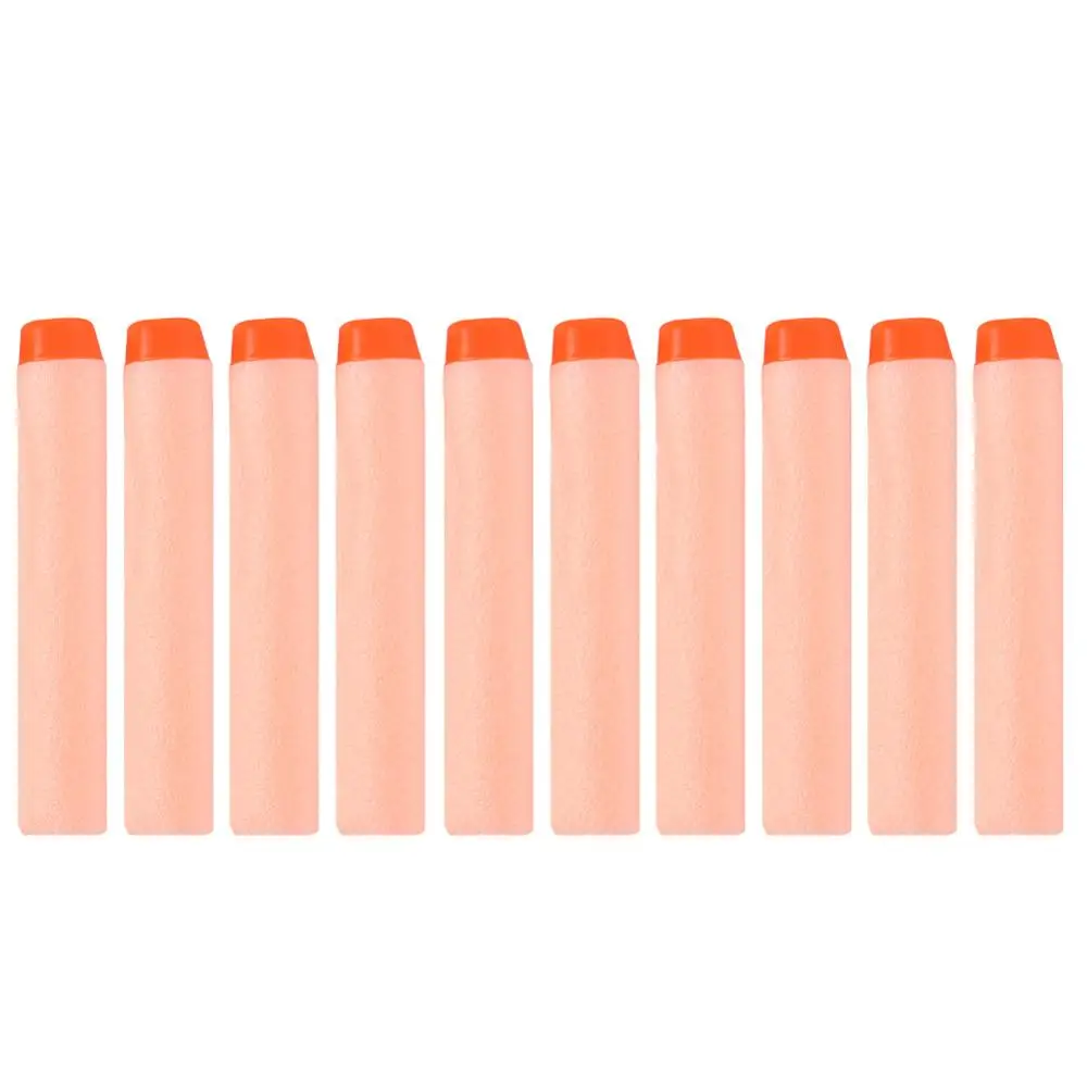 100pc Orange Классический игрушечный пистолет, мишень, аксессуары для Nerf, водяные пули, Пистолеты для стрельбы, практичная мишень для игр на открытом воздухе, детские игрушки, подарок на день рождения - Цвет: 100pc Orange
