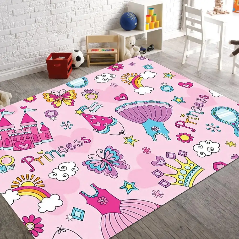 

Princess Non Slip Floor Carpet, Teen's Carpet