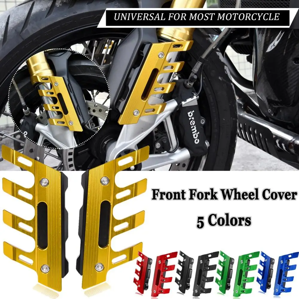 Переднее крыло ползунок защита колеса боковая крышка для Yamaha MT09 Duke 390 Honda BMW R Nine T