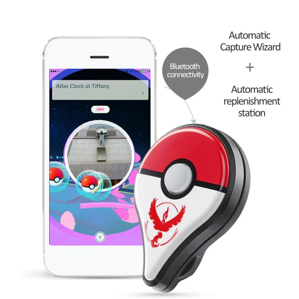 Bluetooth браслет с автоматической ловлей для игры Pokemon Go Plus, аксессуары для часов с браслетом, часы с зарядкой от usb