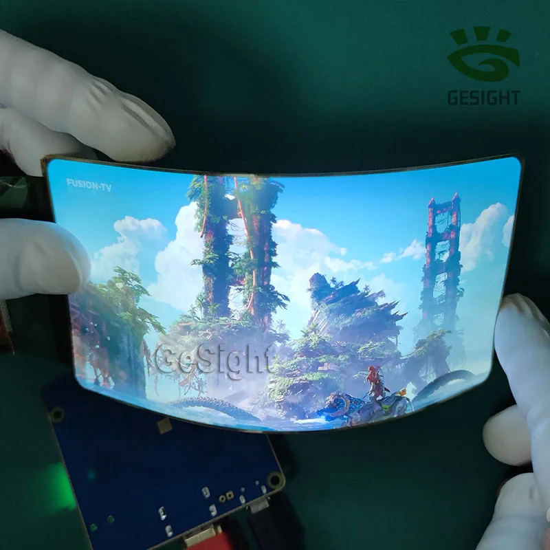 6-дюймовый IPS мягкий Oled гибкий экран дисплей 1080x2160 с микро USB HD-MI MIPI плата драйвера VR