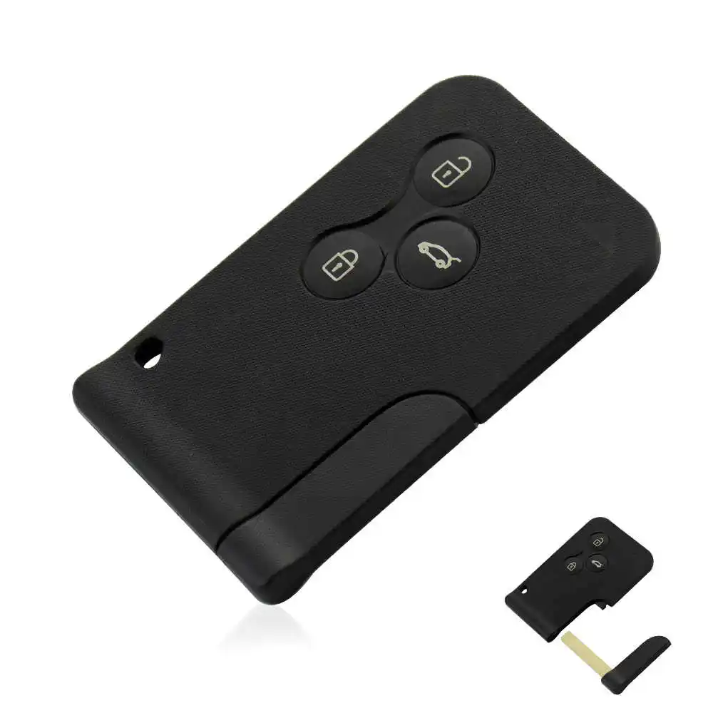 Russian version key card Renault Megane 2 (Renault Megan 2). delivery from Russia | Burglar Alarm