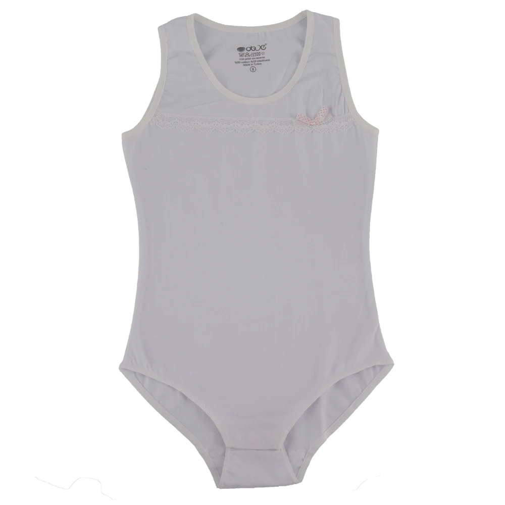 

4-14Y Girls tops for girls Bodysuit Underwear Undershirt Cotton camisole Lingerie Clothes Rompers Tanks Sleeveless