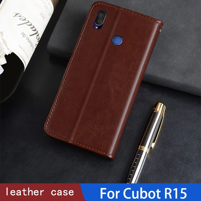 Кожаный флип-чехол для Cubot R15 чехол из искусственной кожи телефона |