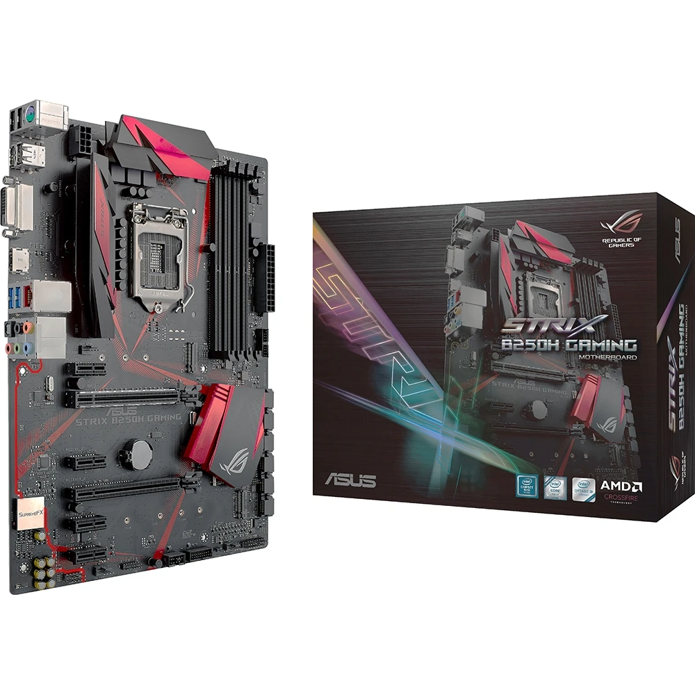 Материнская плата ASUS STRIX B250H GAMING|Материнские платы| |
