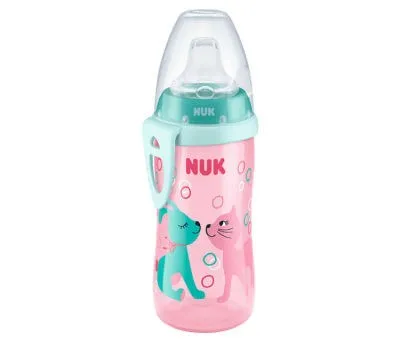 

Nuk Active Cup - 300 ml feeding kids baby beverage cups water bottles kids drinking straw cups