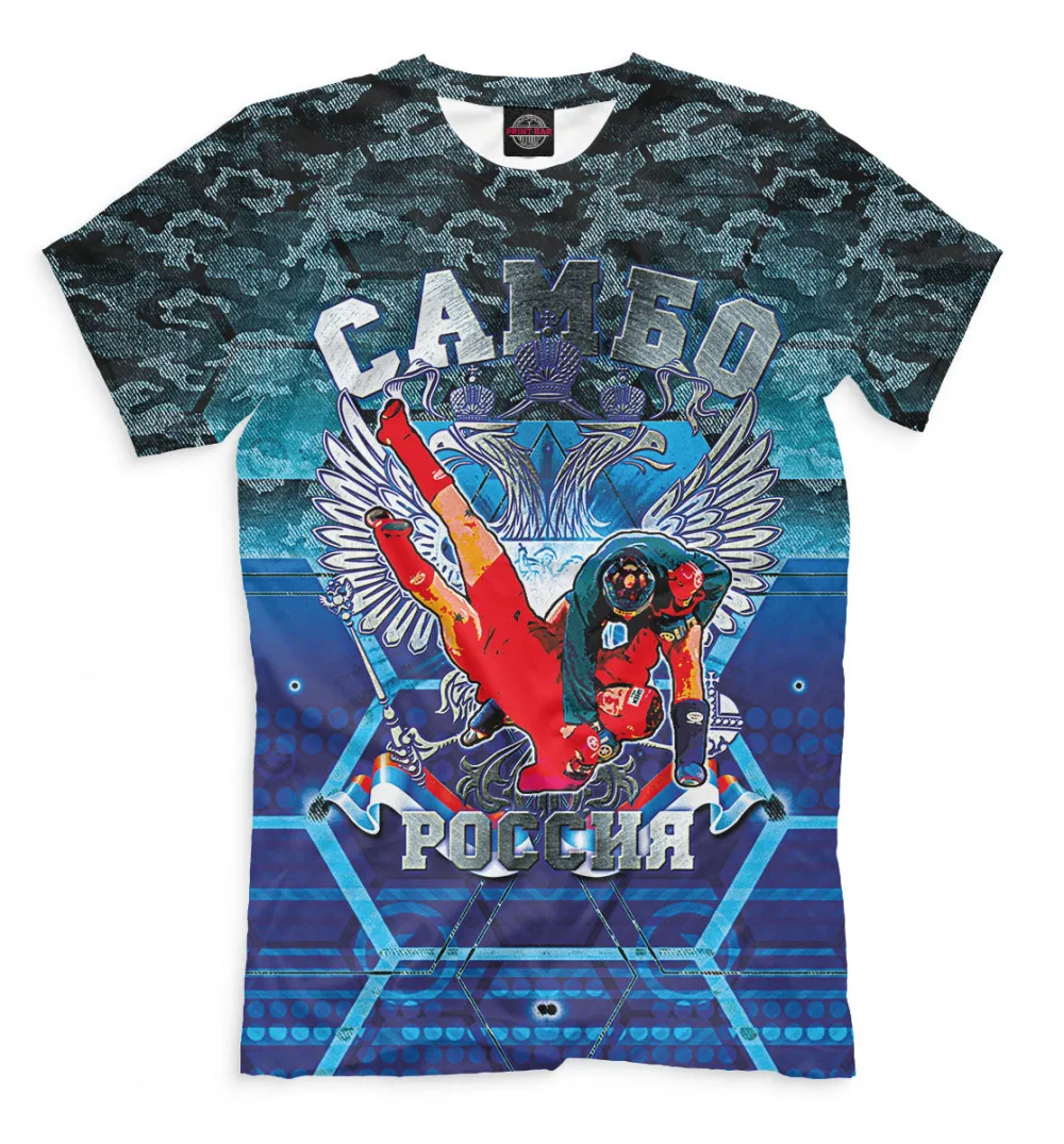 Мужская футболка Самбо