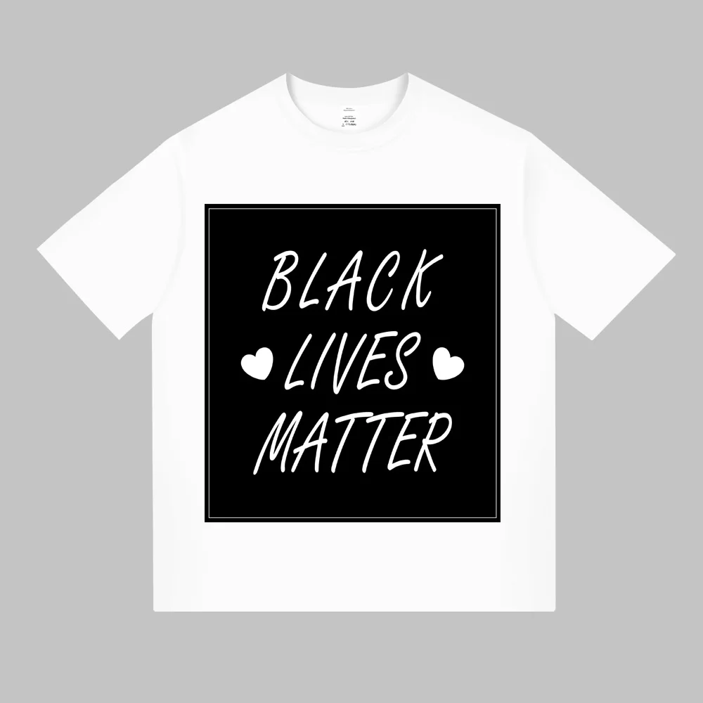 

Short Sleeve T-Shirt Black lives matter Oversized T Shirt