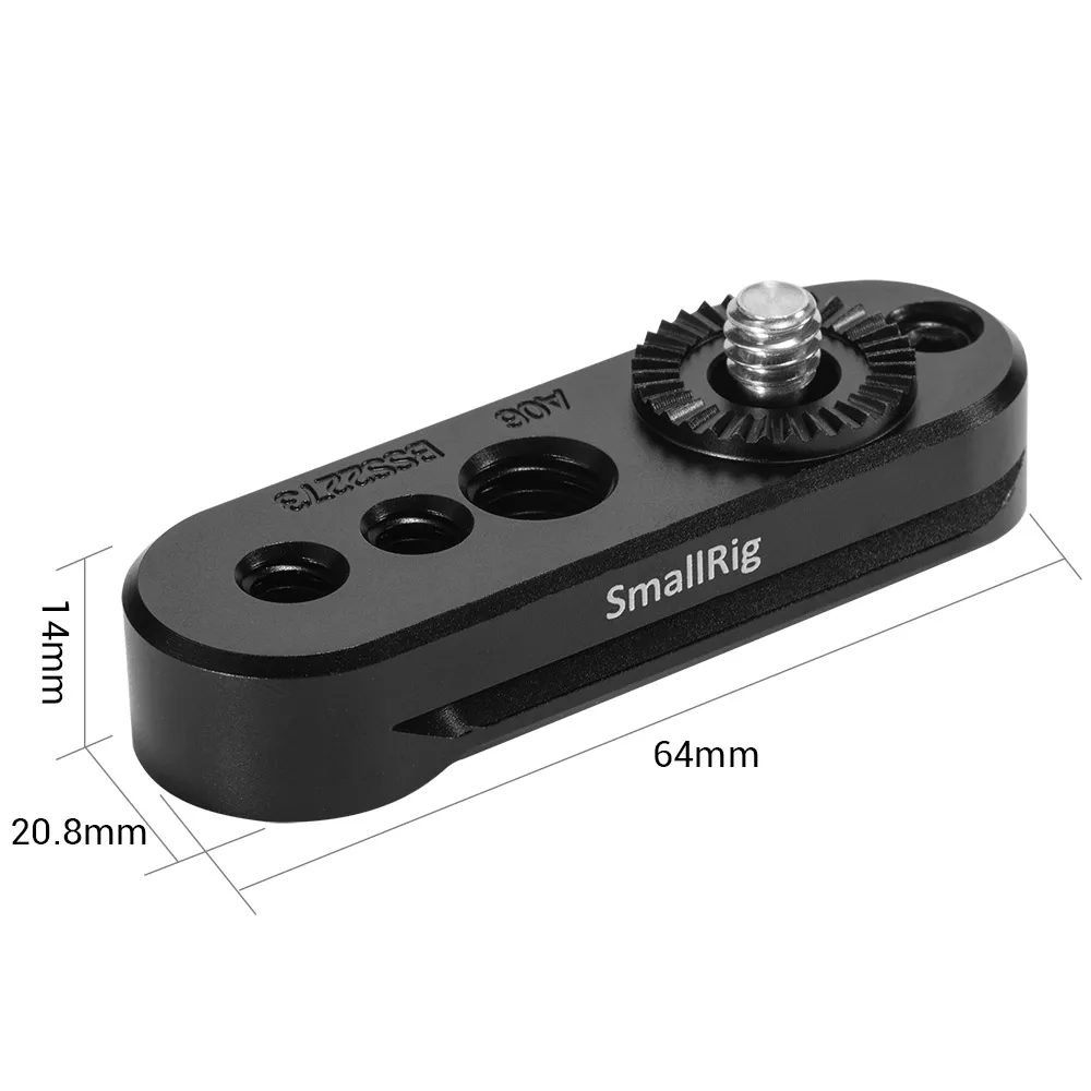 Боковая Монтажная пластина SmallRig с розеткой для Zhiyun Weebill LAB/CRANE 3 LAB/3S Gimbal Quick Release Plate