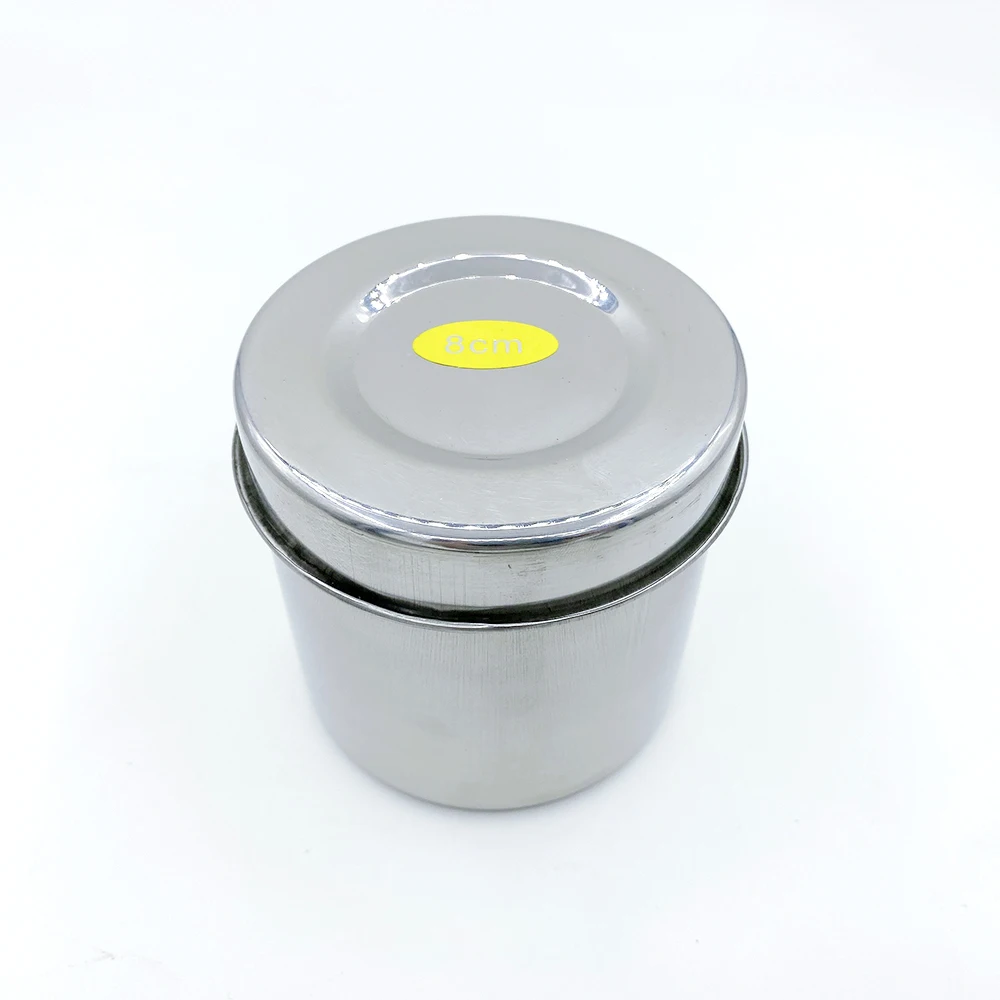 

Набор для дезинфекции из нержавеющей стали, баночка для спиртового хлопка, медицинский лоток, пинцет Iodophor, аксессуары для татуировок