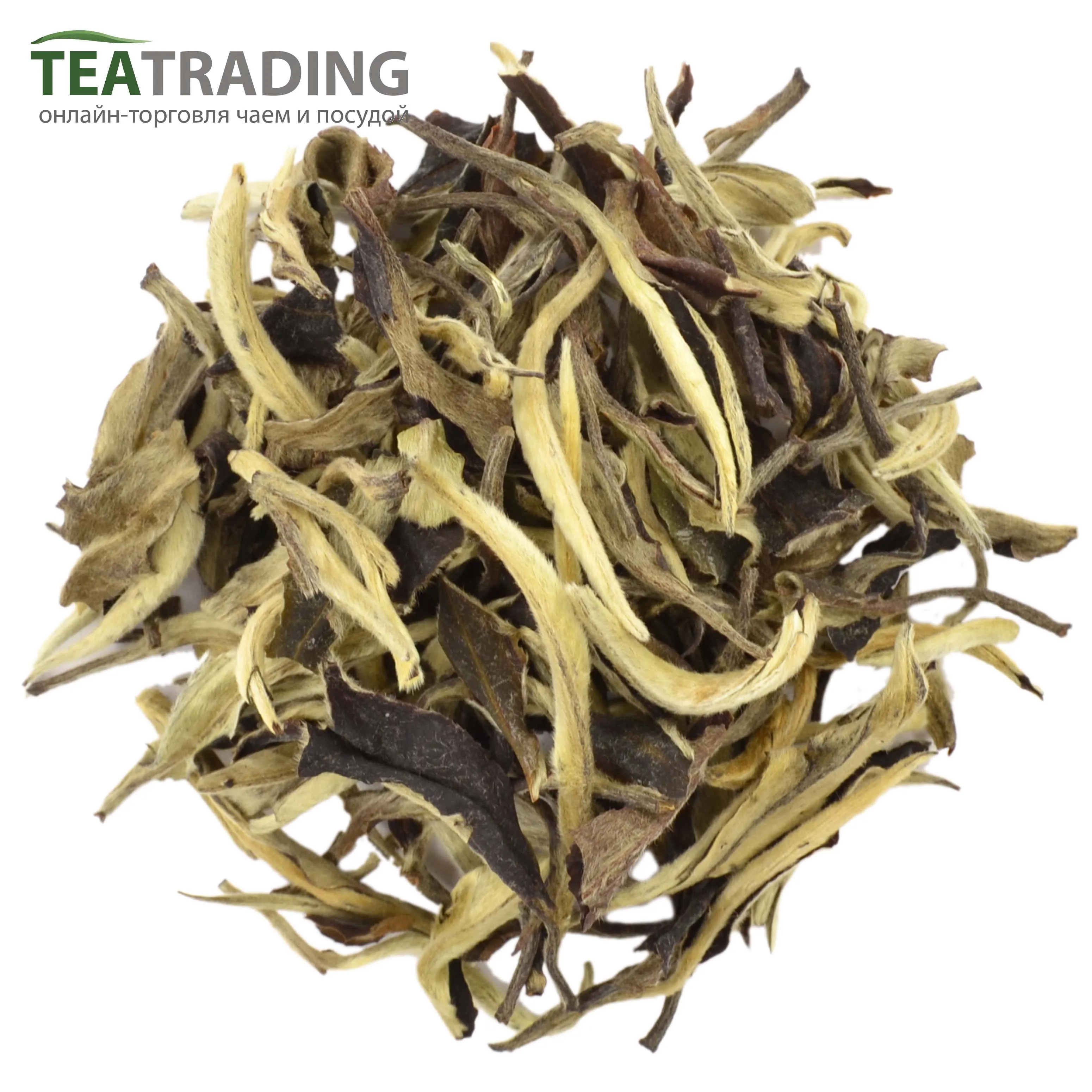 Китайский листовой белый чай Юэ Гуан Бай летний Высший сорт дой-пак 50 г |