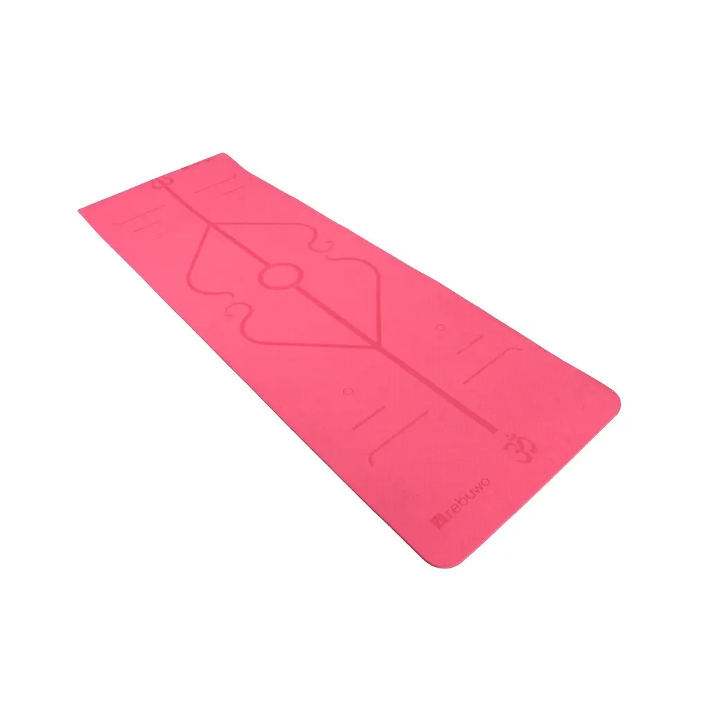 

Rebuwo Yoga/Pilates Pink Mat 8mm