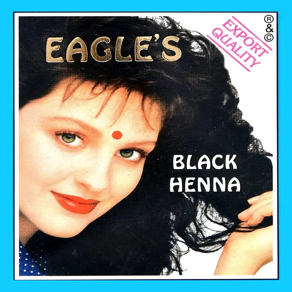 Черная хна Eagles Оригинальная индийская 10 г 6 упаковок краска для волос хной
