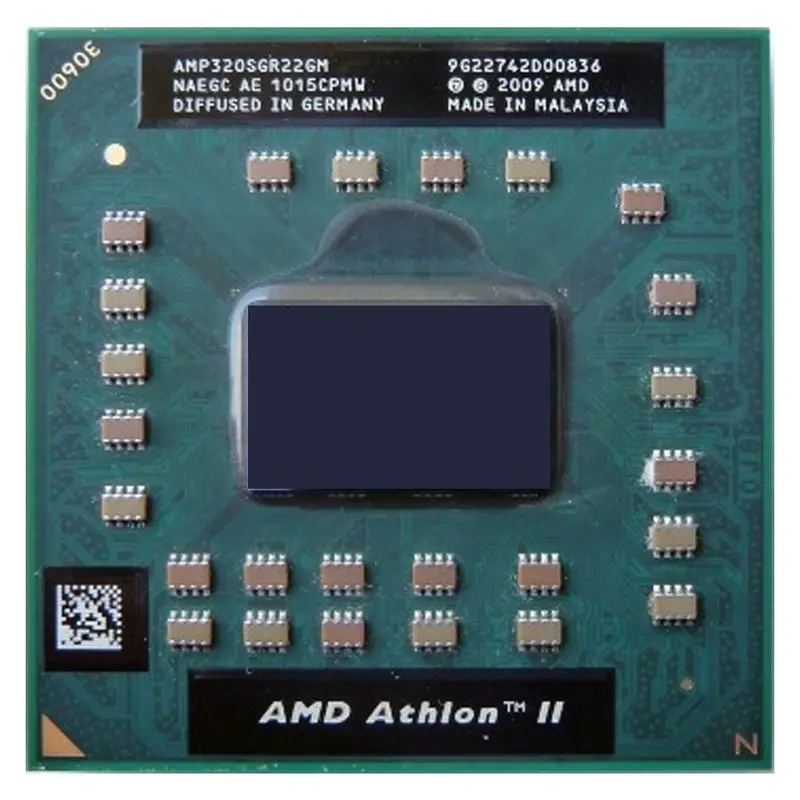 Процессор для ноутбука AMD Athlon II Dual-Core Mobile P320 (2100MHz)/Socket S1 (S1g4)/AMP320SGR22GM | Компьютеры и