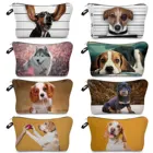 Сумка для хранения косметики в виде милой собаки, красивая косметичка в виде животного, дорожный Органайзер, чехол для туалетных принадлежностей для женщин, водонепроницаемая женская сумка