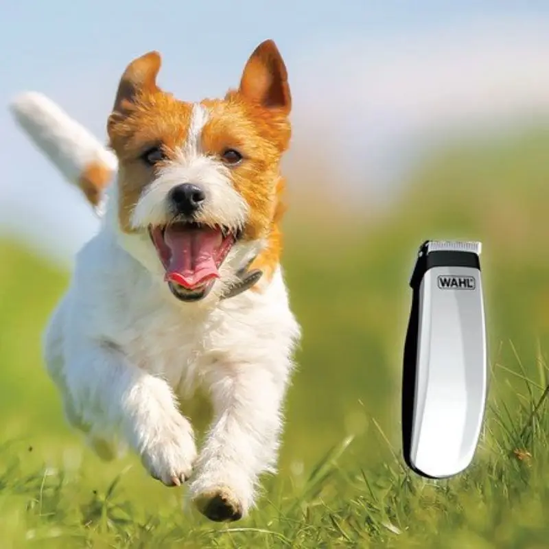 Машинка для стрижки животных Wahl Deluxe Pocket Pro, бритва для собак и кошек, Аккумуляторный триммер