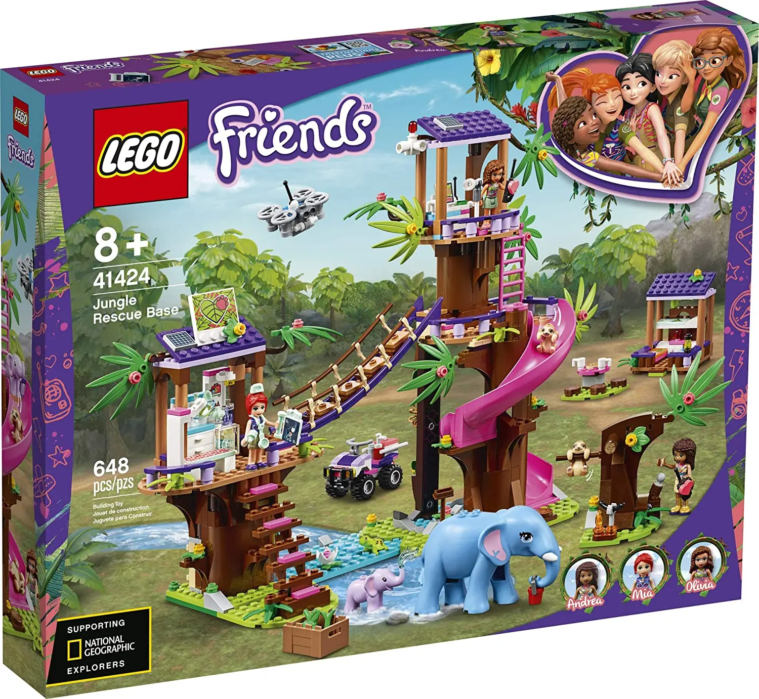 lego friends jungla