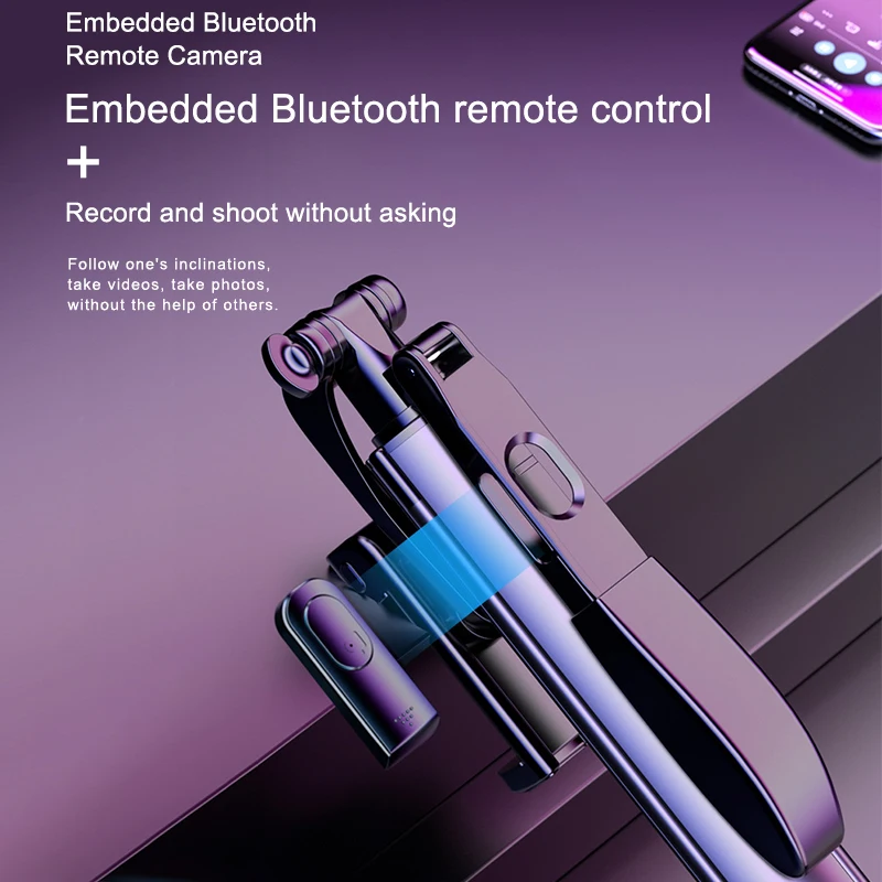 Видео стабилизатор селфи палка Штатив для iPhone Xiaomi Huawei Gimbal беспроводной Bluetooth