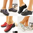 Женские ортопедические сандалии Sabo, повседневная обувь для медсестер, врачей, больниц, мягкие удобные нескользящие тапки