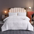 Простой постельное белье Dream Karin в скандинавском стиле, однотонный, в стиле Хо, пододеяльник 240x220 для использования в домашних гостиницах, одинарный, двойной, Королевский размер