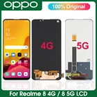 Оригинальная Замена для ЖК-дисплея Realme 8, дисплей Helio G95 RMX3085, для Realme8 5G RMX3241