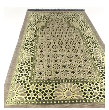 

Seljuk Pattern Chenille Prayer Rug No: 2 muslim islamic gift sijad salat muslim hadiat 'iislamia