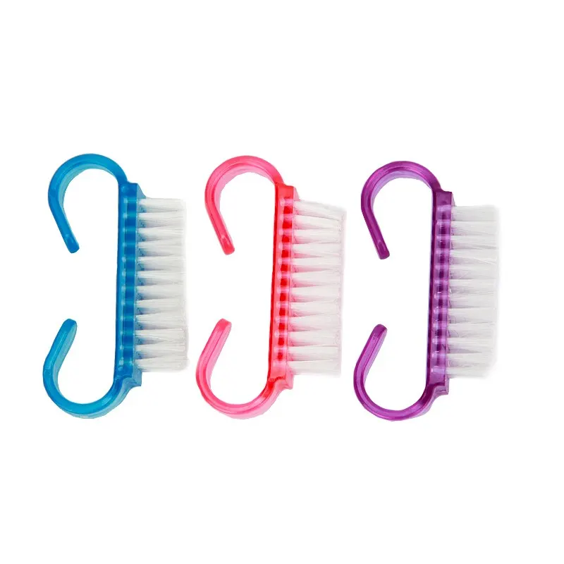 Мини-кисти для чистки ногтей УФ-геля акрила мягкие удаления пыли 3 цвета 21 шт. |