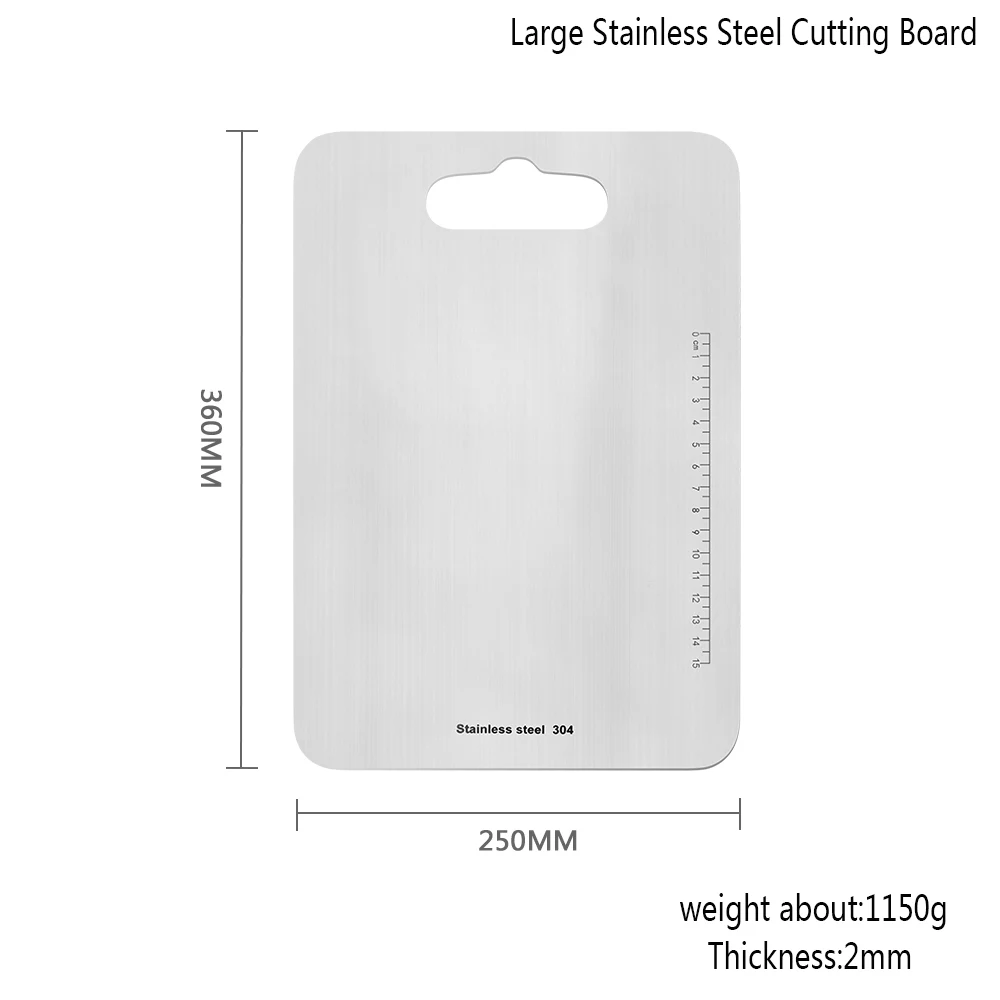 XYj 304 высококачественный разделочный блок из нержавеющей стали кухонные