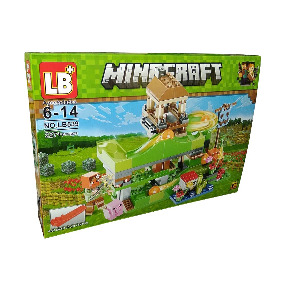 Конструктор Minecraft My World Игрушки для детей Майнкрафт совместим с Лего. Развивающие