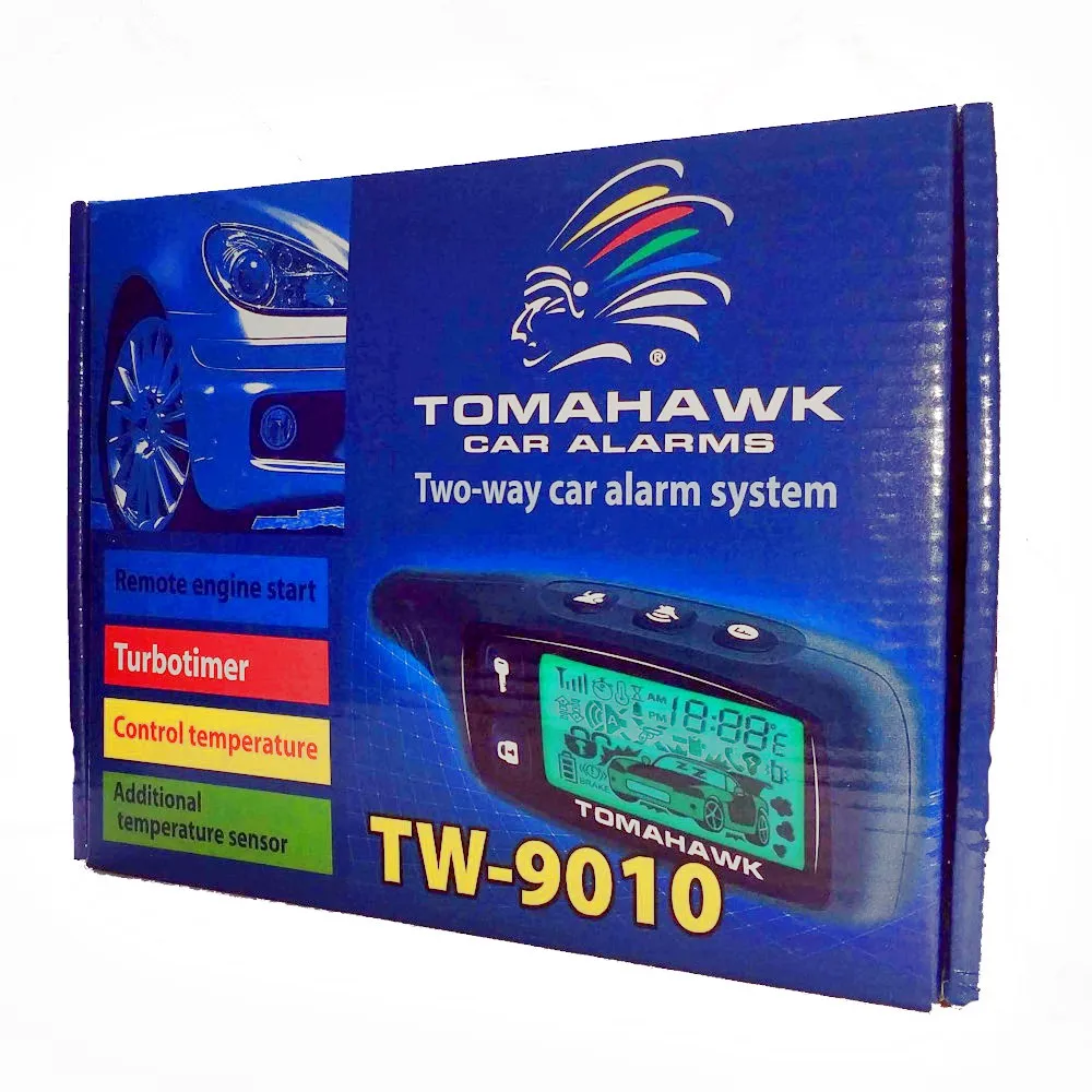 Авто-сигнализация с запуском Tomahawk TW 9010 | Автомобили и мотоциклы