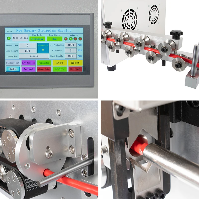 Автоматическая машина для резки и зачистки проводов eouttech 1 5-70 мм2