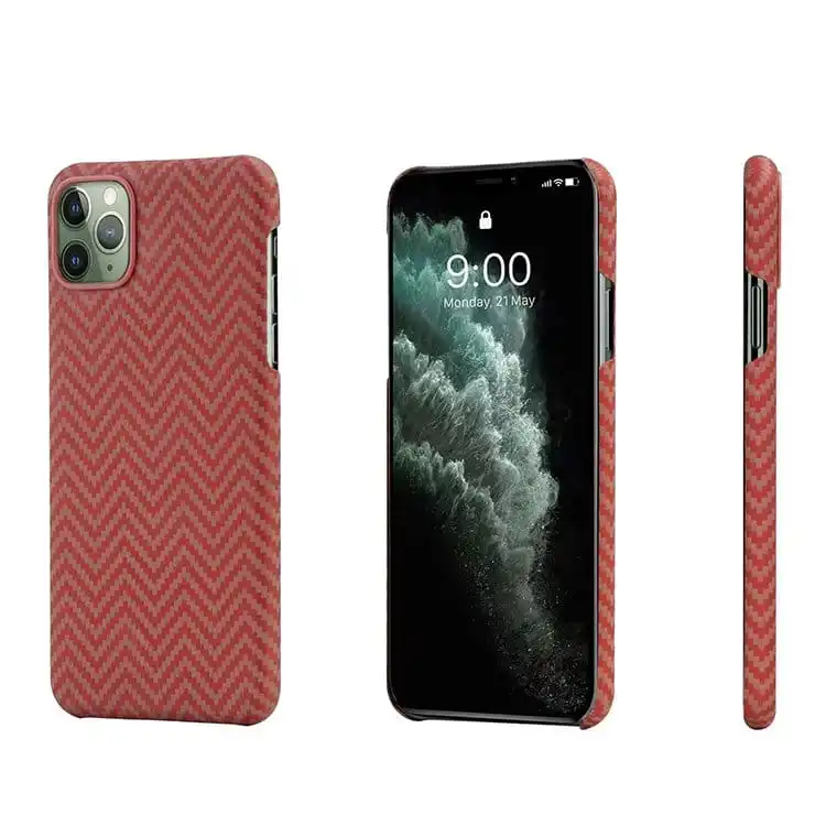 Чехол Pitaka MagEz для iPhone 11 Pro Max Чёрно коричневый|Бамперы| |