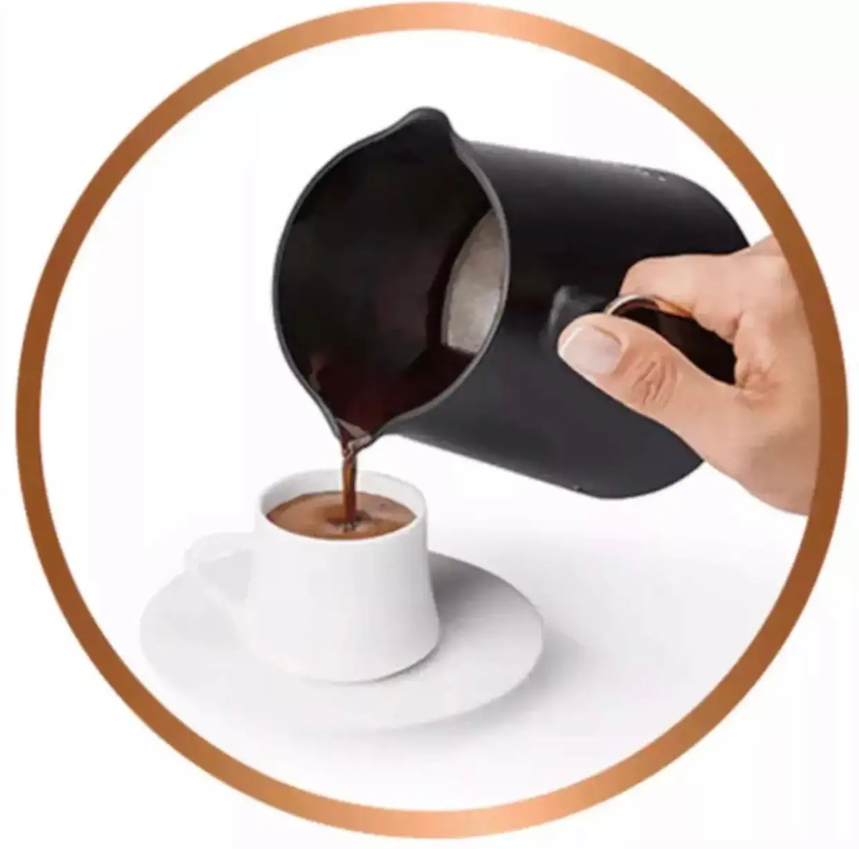 

Arzum OK004 Okka Minio turkish coffee machine automatic 4 cups capacity 300 ml voice warning system electric coffee pot