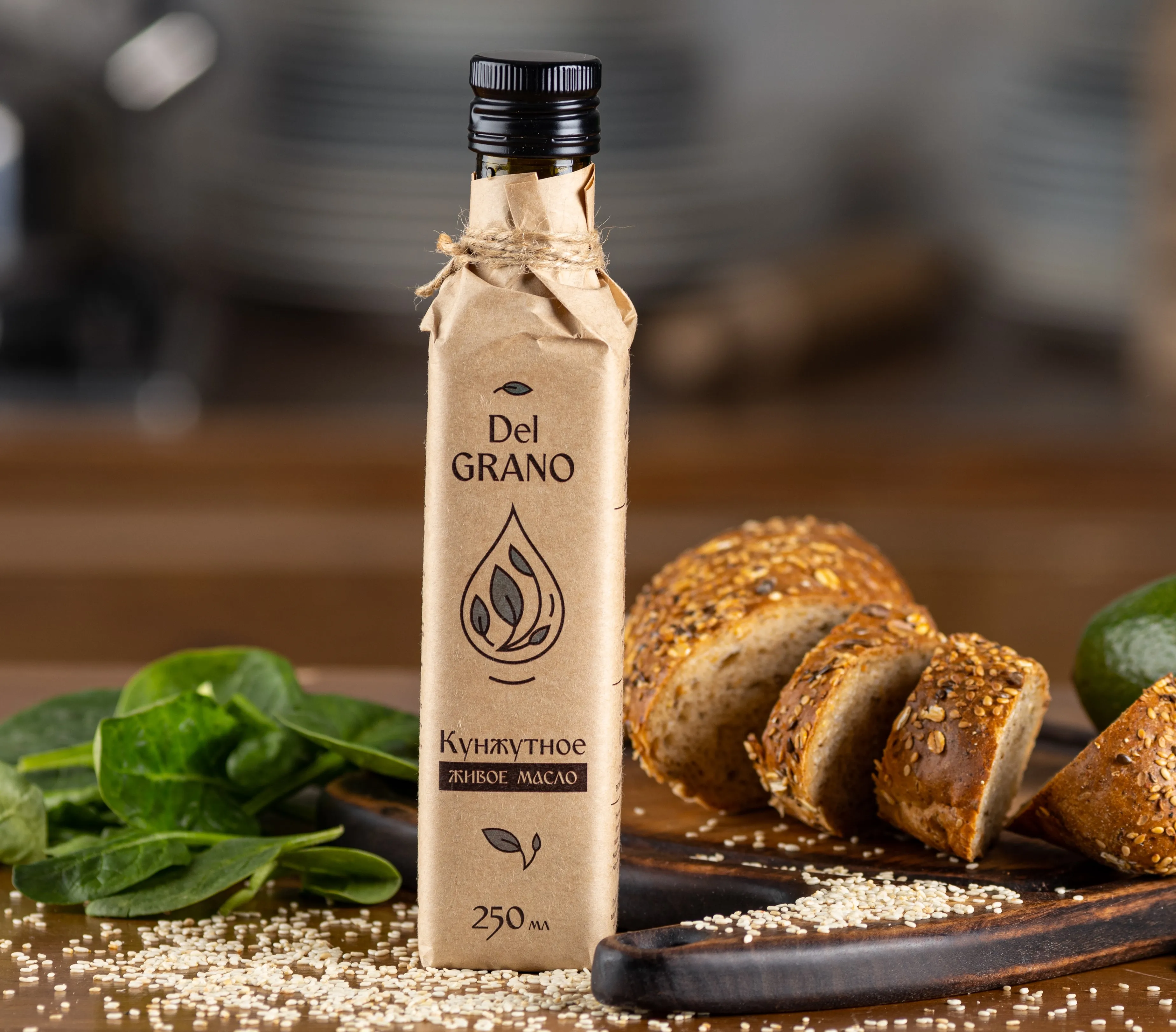 Кунжутное масло холодный отжим