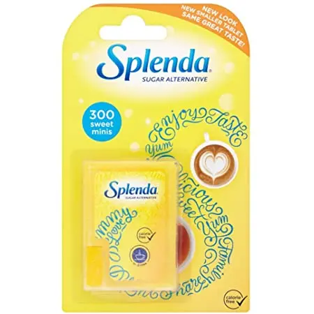 

Splenda Zero Calorie Sweetener 100 300 500 Tablet Sweet Minis 0 Kcal