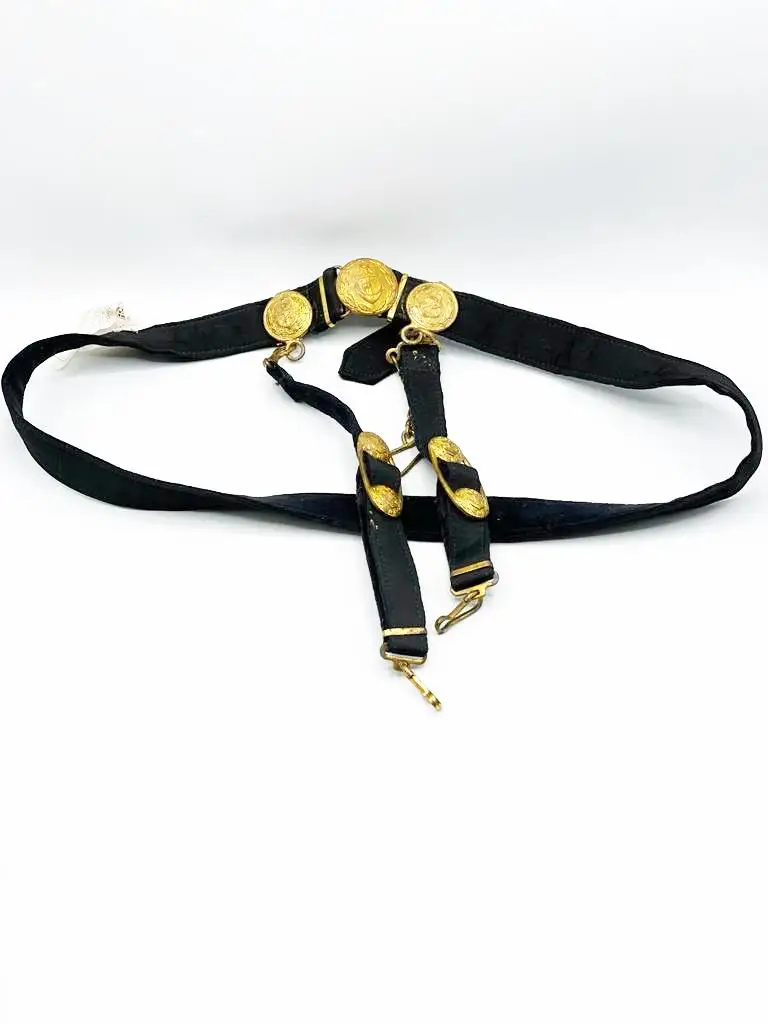 Кортиковое снаряжение ВМФ СССР офицерский ремень |