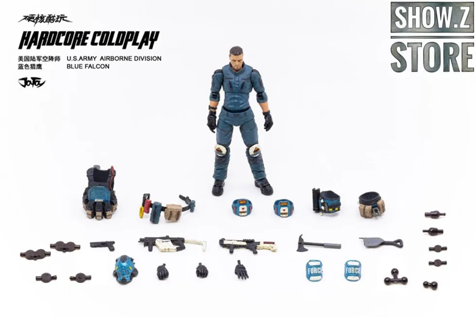 JoyToy источник 1/18 Hardcore Coldplay синий Сокол| |
