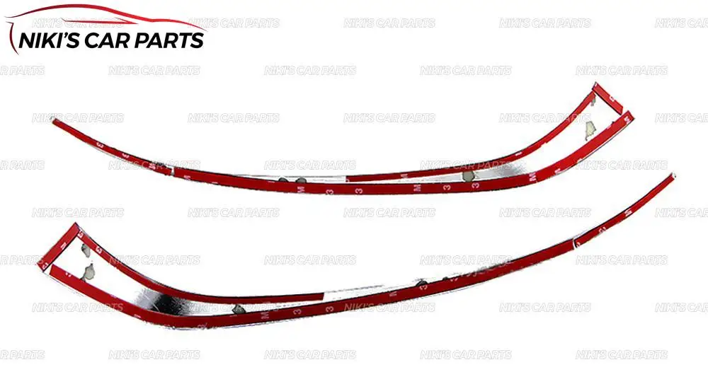 Реснички под фары для Mazda 6 2013 2016 ABS пластик хром 2 шт. литье украшение Тюнинг