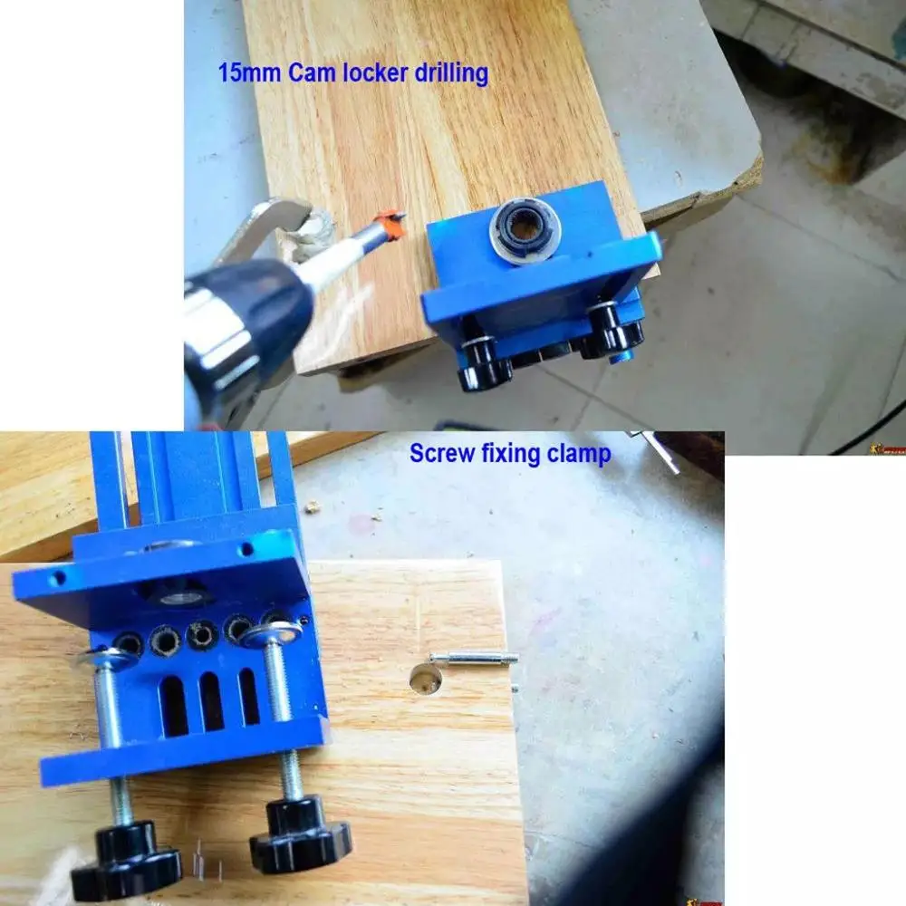 ALLSOME карманное отверстие джиг комплект системы деревянного дюбеля набор