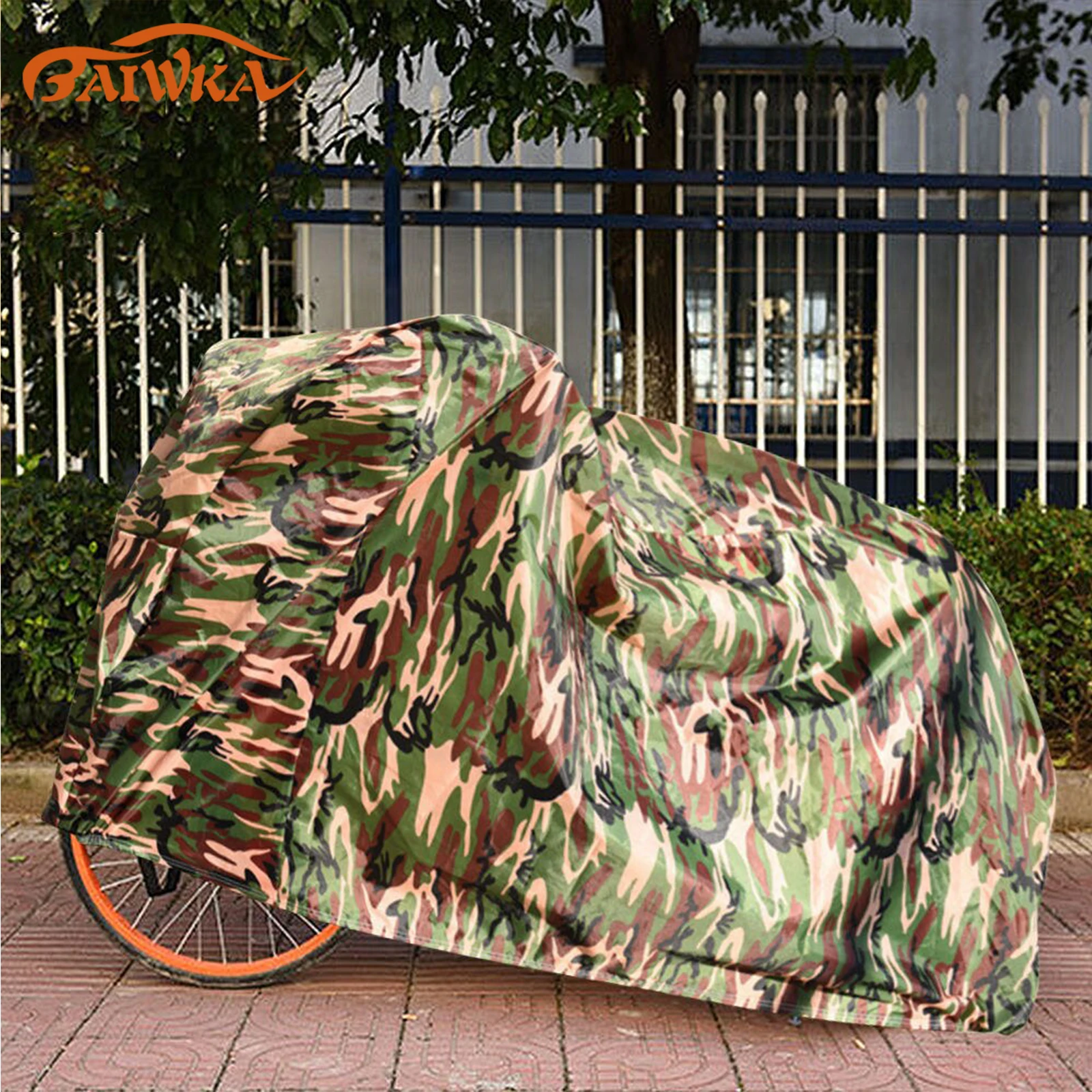 

Bicycle Protective Cover Outdoor UV Protector Bike Motorbike Rain Snow Dust Cover Waterproof Tarp Bike Bicicleta Accessories