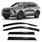 Дефлекторы окон Cobra Tuning H60821 на авто Haval Jolion 1 l 5d 2021- н.в. 4 шт.комп. ветровики от дождя солнца и ветра